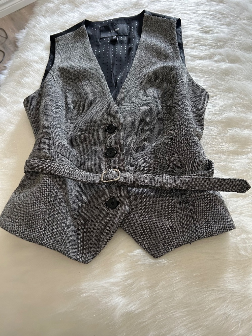 xs/s (new) Vintage Jacob Dressy Wool Blend